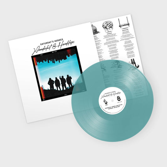 Saturday's Heroes - Wanderlust & Hardships LP (LTD Transparent Turquoise Vinyl)