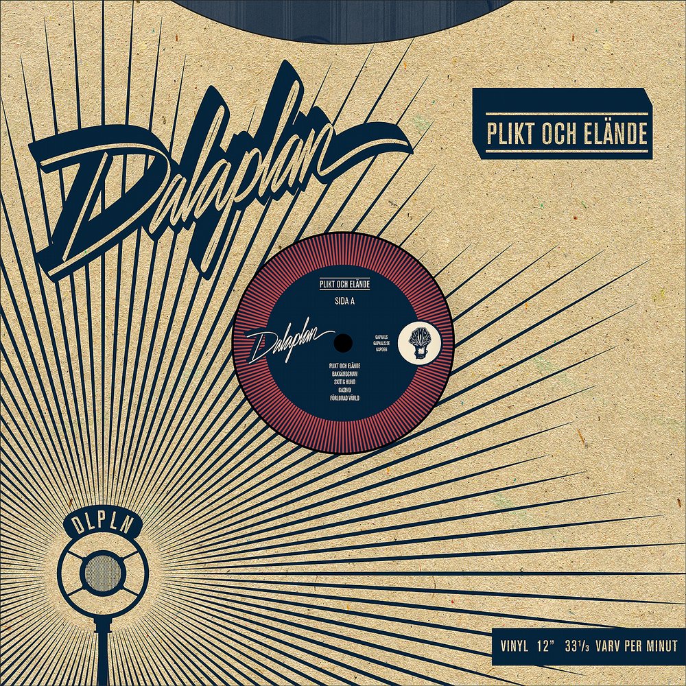 Dalaplan - Plikt och elände LP Black vinyl + CD