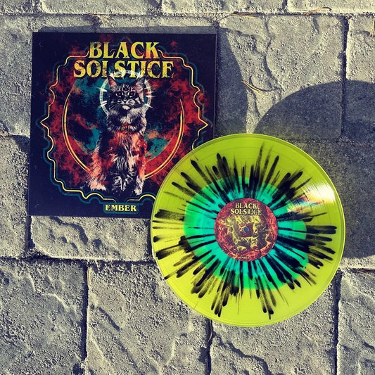 Black Solstice - Ember LP (Yellow/Black/Turquoise Splatter Vinyl)