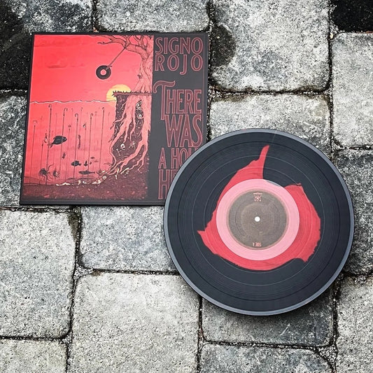 Signo Rojo - There Was A Hole Here LP (Black/Red Splatter Vinyl)