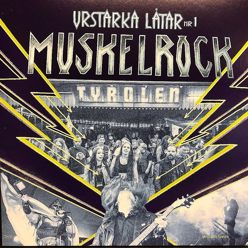 Muskelrock Urstarka Låtar Nr 1 LP