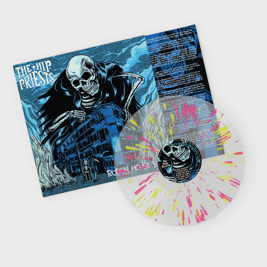 The Hip Priests - Roden House Blues LP (LTD Clear Splatter Vinyl)