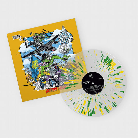 The Drippers - Action Rock LP (LTD Clear Yellow/Green Splatter Vinyl)