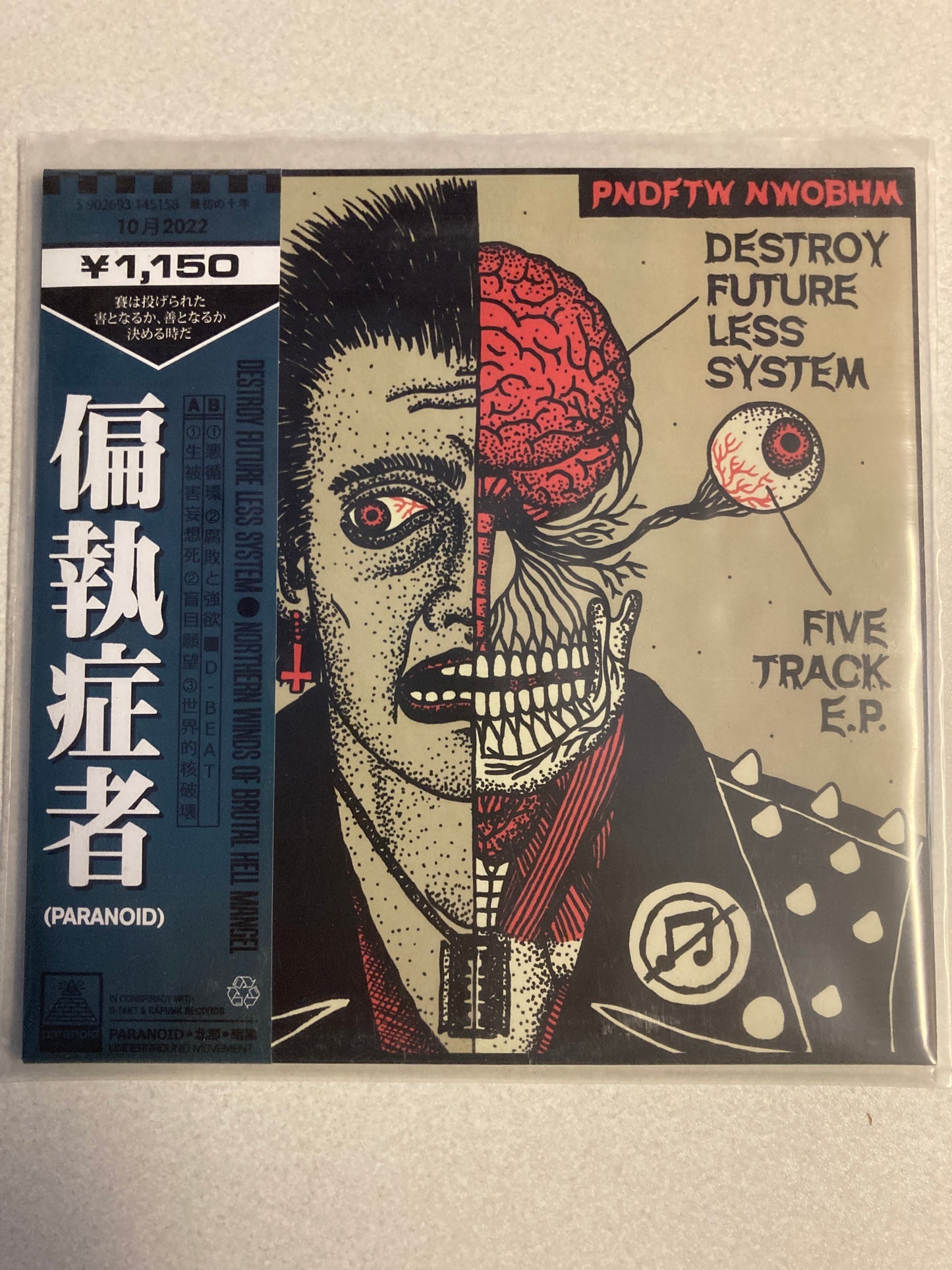 Paranoid - Destroy Future Less System 7”