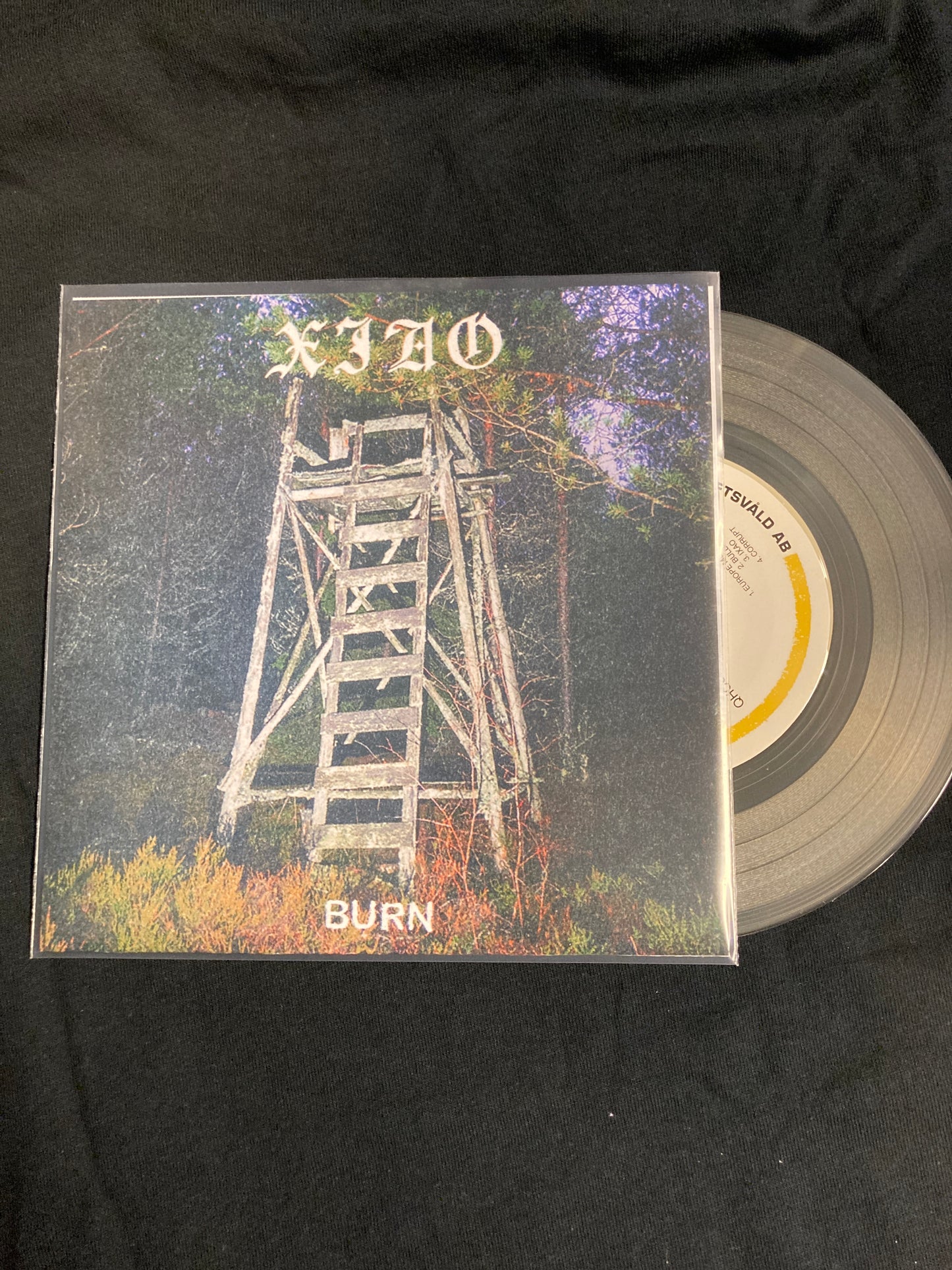 Xiao- Burn 7” (Clear vinyl)