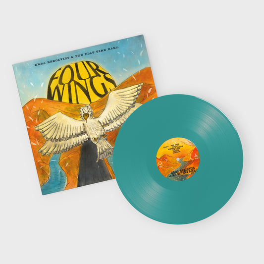 Ebba Bergkvist & The Flat Tire Band - Four Wings (Solid turquoise)