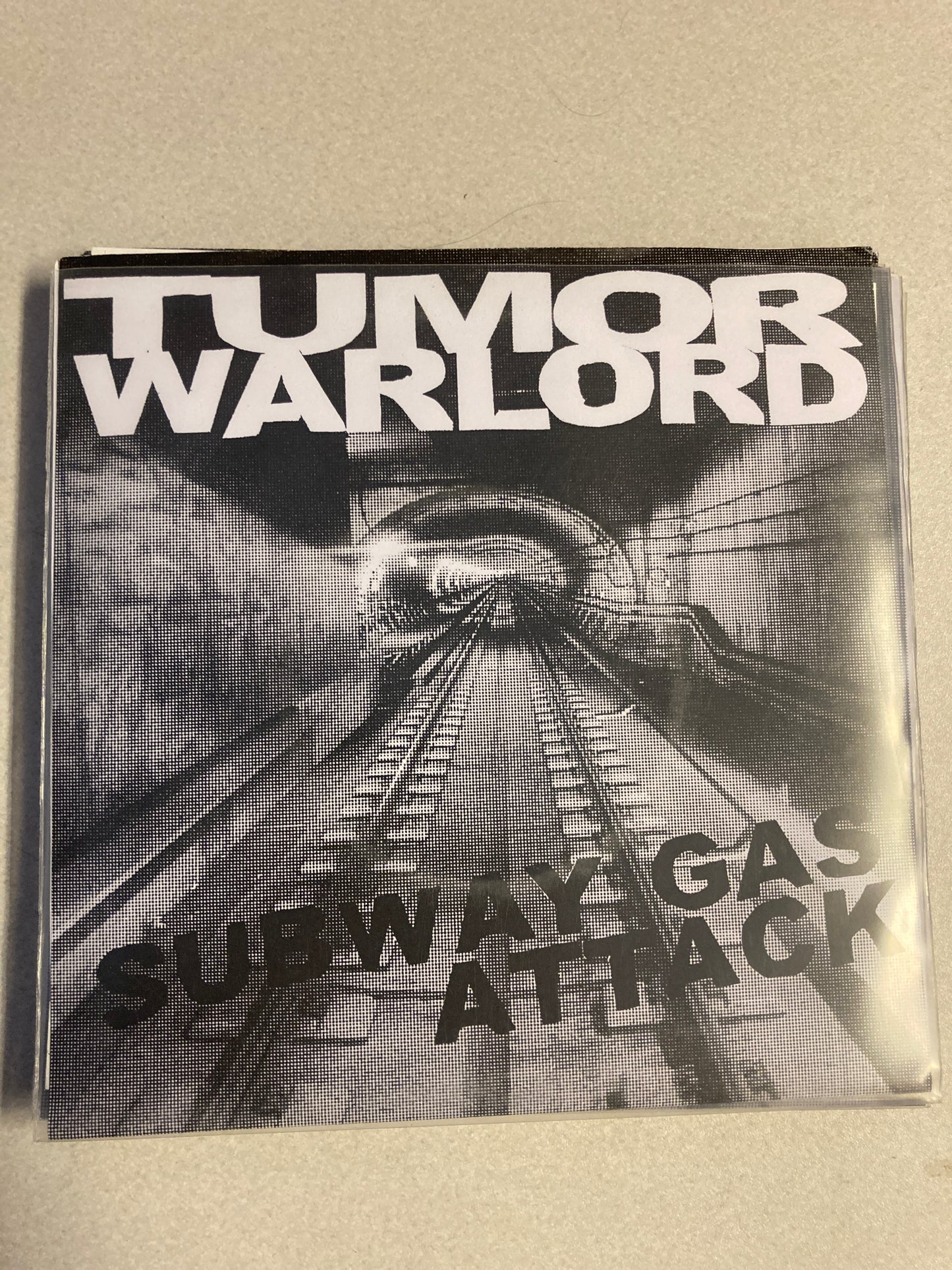 Tumor Warlord - Subway gas attack 7” red vinyl