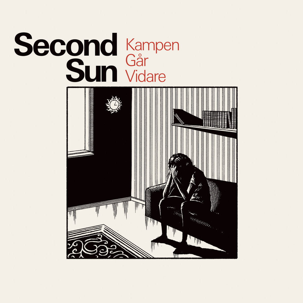 Second Sun - Kampen Går Vidare LP (LTD Clear Vinyl)