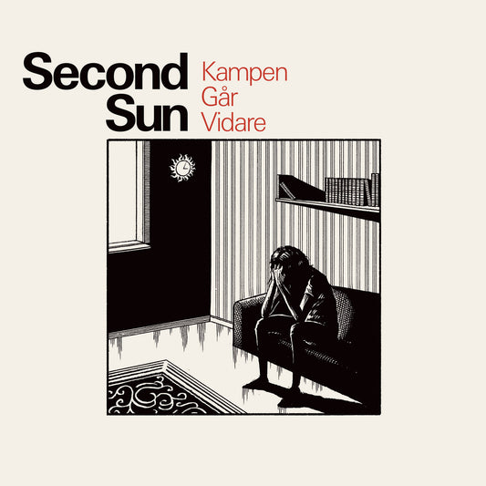 Second Sun - Kampen Går Vidare LP (LTD Red Vinyl)