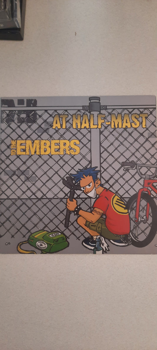 At Half-Mast/To The Embers Split 7"