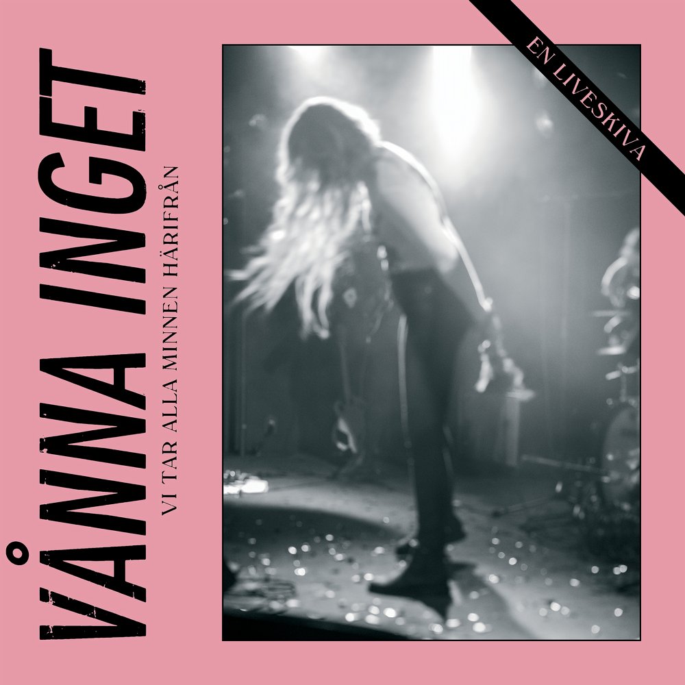Vånna Inget - Vi Tar Alla Minnen Härifrån LP Pink Vinyl + Photo Book