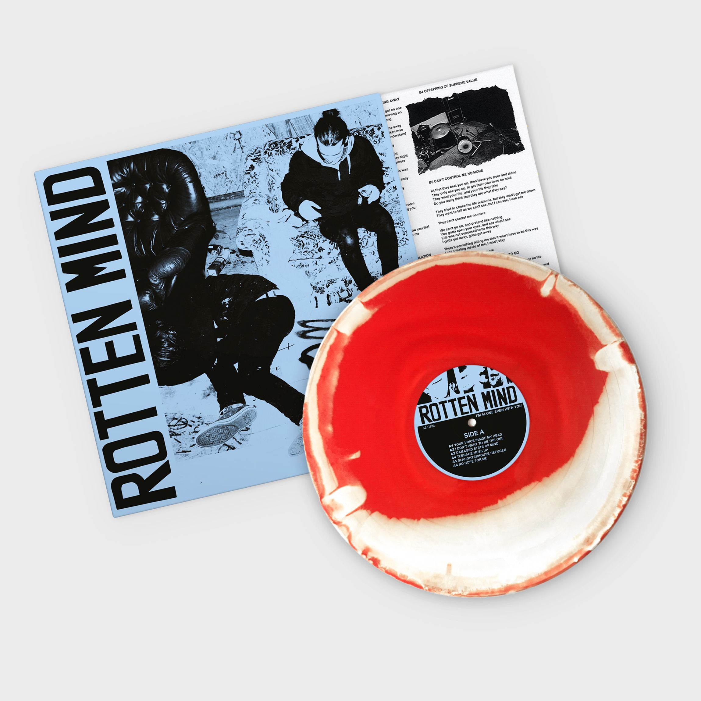 rotten-mind-im-alone-even-with-you-lp-ltd-red-white-smashed-vinyl