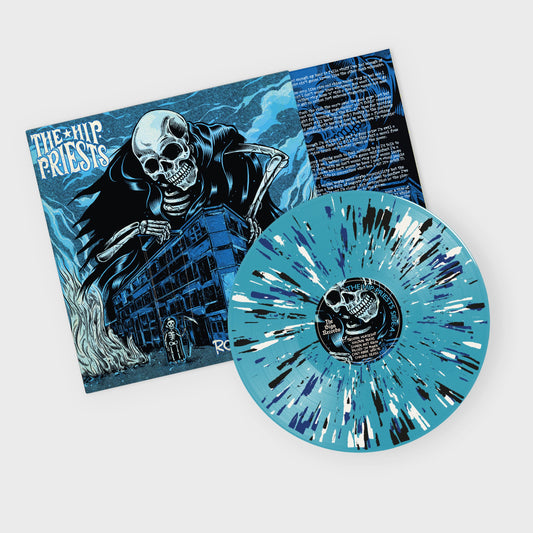 The Hip Priests - Roden House Blues LP (LTD Turquoise Splatter Vinyl)