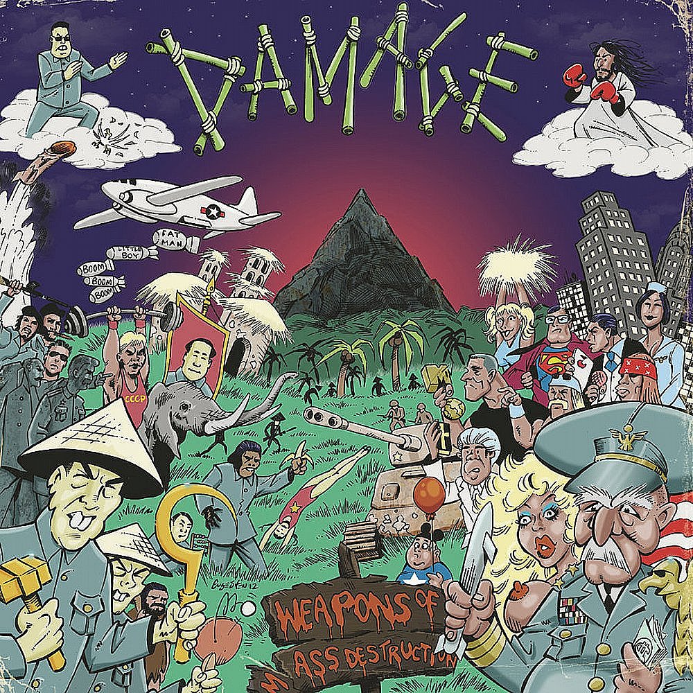 Damage - Weapons of Mass destruction LP Green