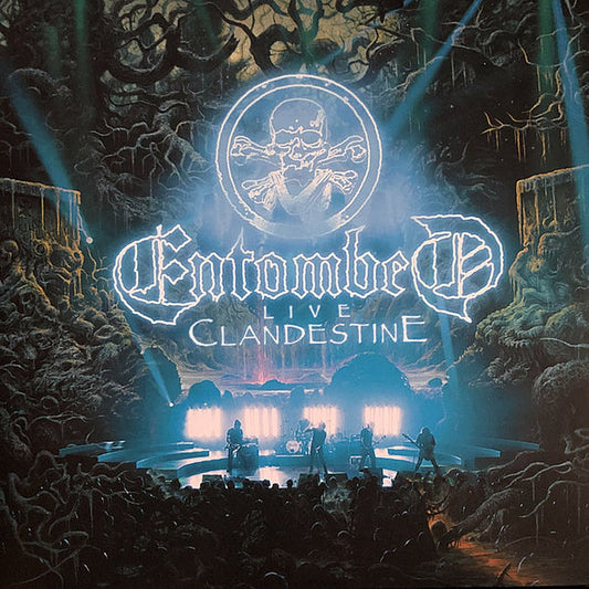 Entombed - Clandestine Live 2LP Dark Green