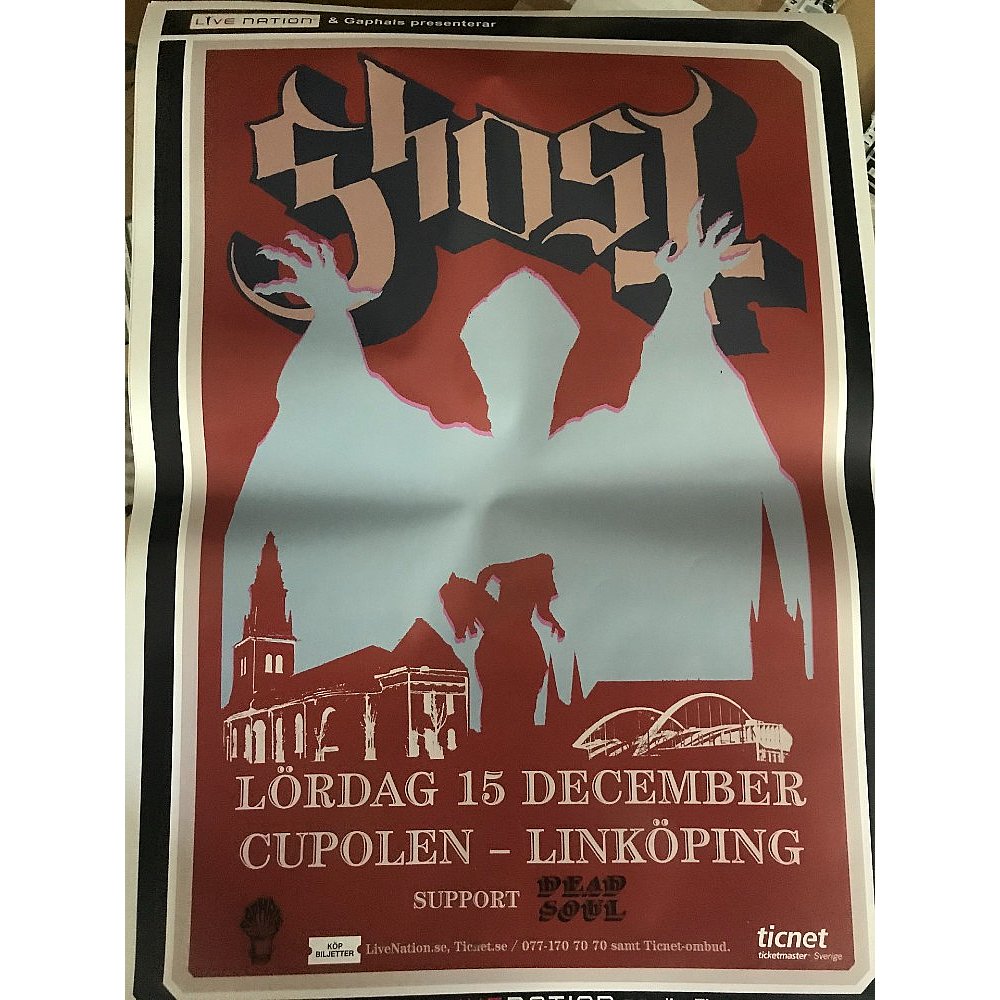 Ghost - Cupolen 2015 Poster