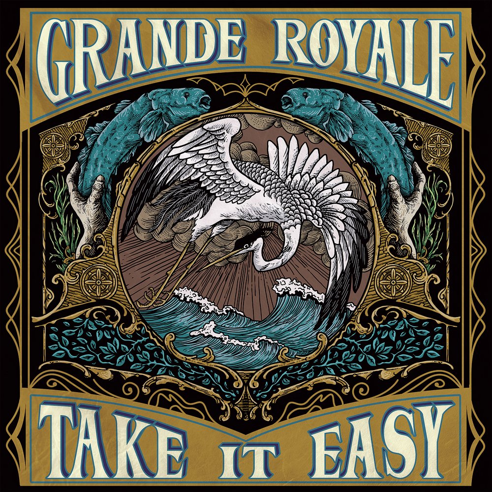 Grande Royale - Take It Easy LP Pink/Purple