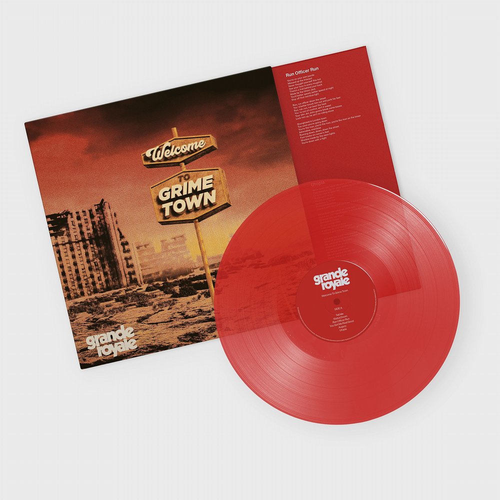 Grande Royale - Welcome To Grime Town LP (Transparent Red)