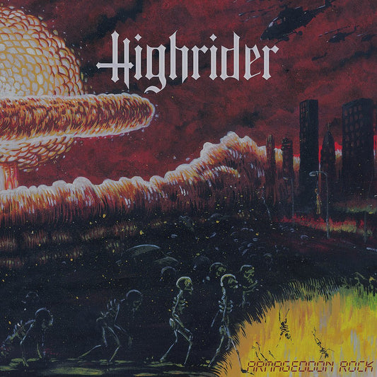 Highrider - Armageddon Rock LP (Limited Orange Vinyl)