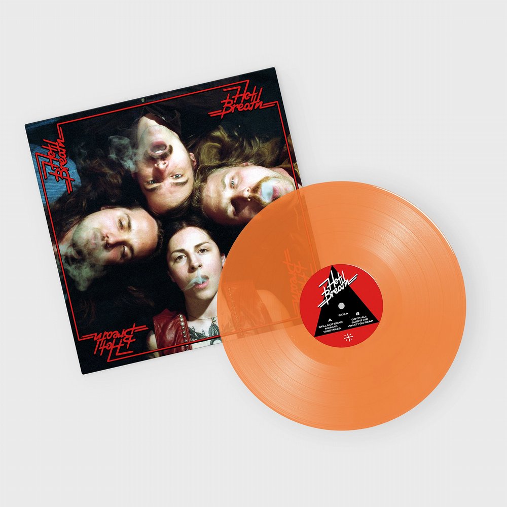 Hot Breath - Hot Breath LP (Transparent Orange Vinyl)