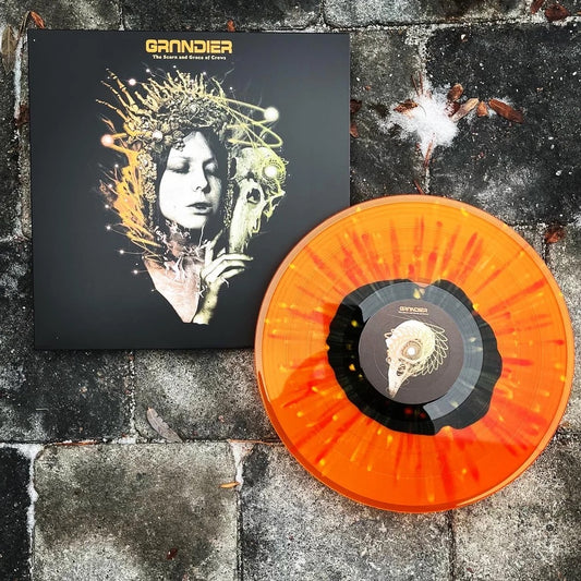 Grandier - The Scorn And The Grace Of Crows LP (Transparent Orange Splatter Vinyl)