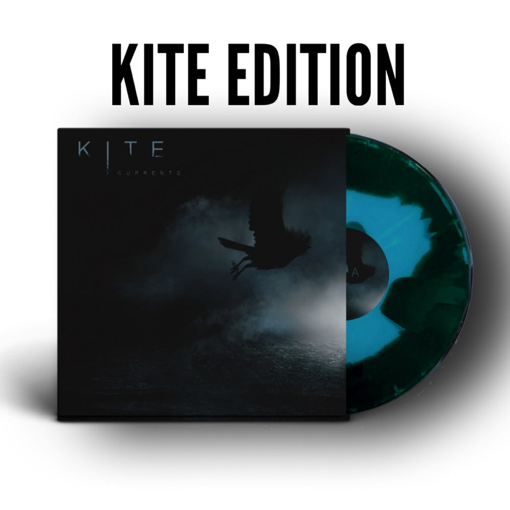 Kite - Currents LP (Black/Blue Splatter Vinyl)