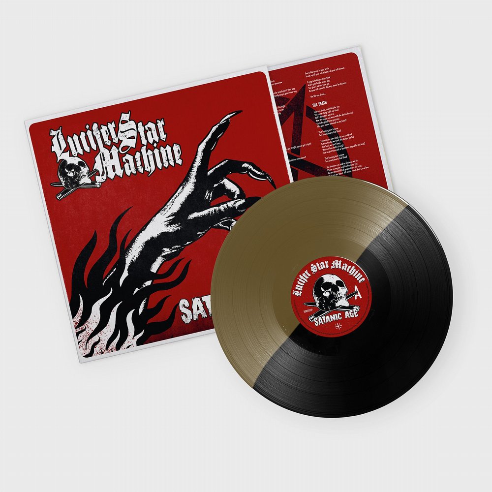 Lucifer Star Machine - Satanic Age LP (Black/Gold Vinyl)