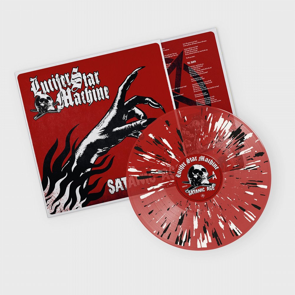 Lucifer Star Machine - Satanic Age LP (Red Splatter Vinyl)
