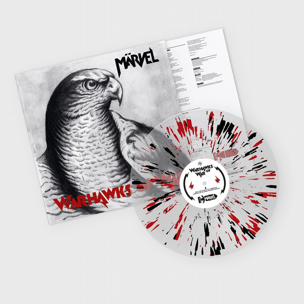 Märvel - Warhawks Of War LP (Transparent Black/Red Splatter Vinyl)