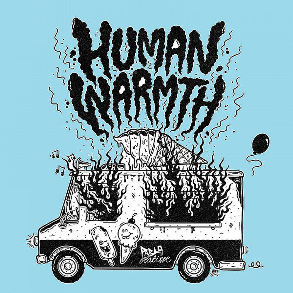 Pablo Matisse - Human Warmth 7" Blue Cover
