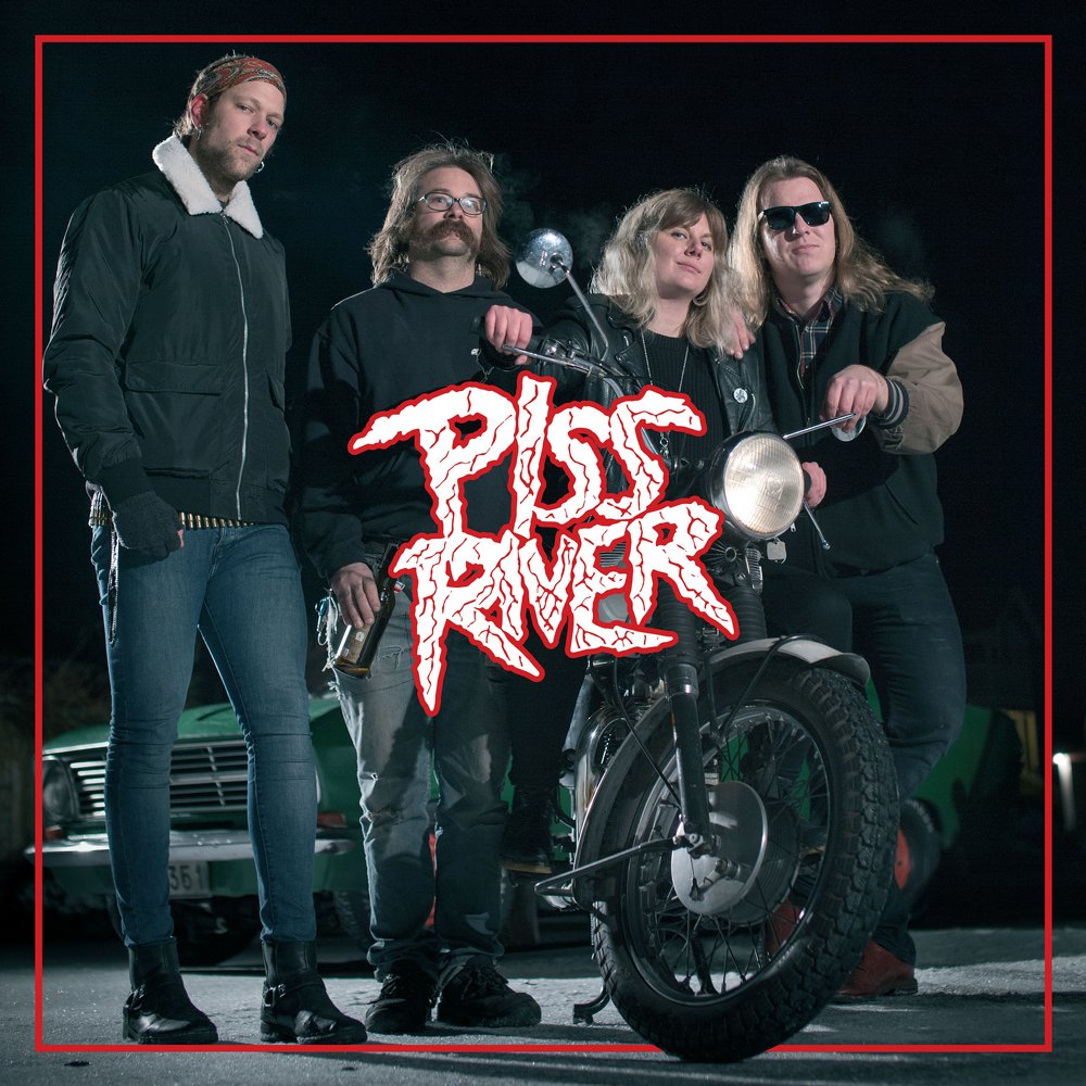Piss River - S/T LP Red Limited Edition