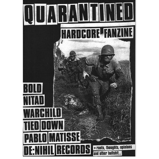 Quarantined Hardcore Fanzine 1
