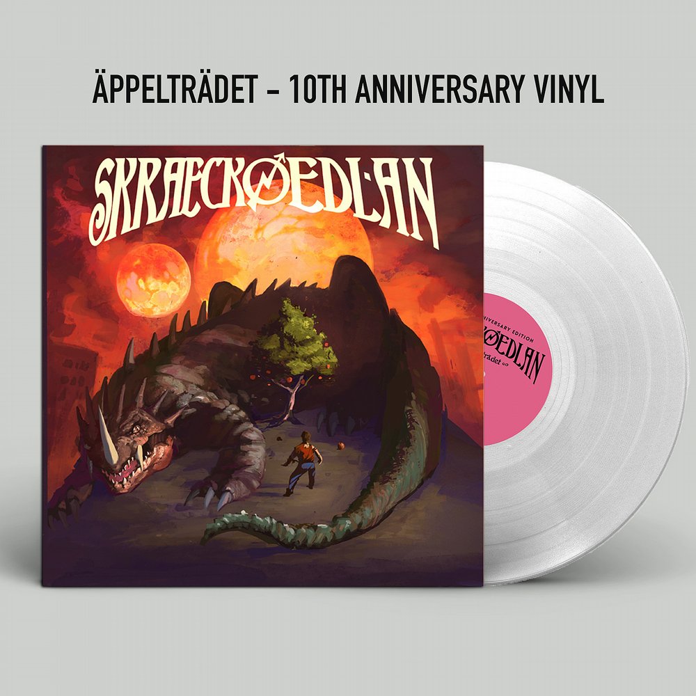 Skraeckoedlan - Äppelträdet (10th Anniversary Edition) LP - Clear Vinyl