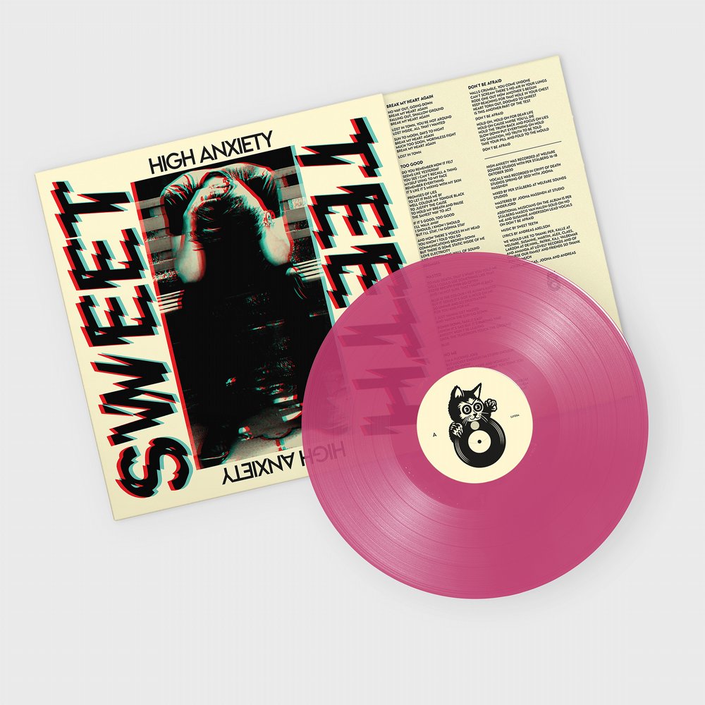 Sweet Teeth - High Anxiety LP (Pink Vinyl)