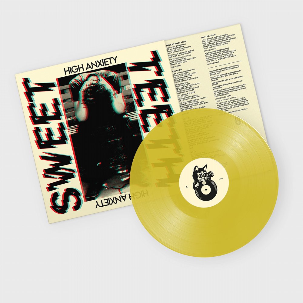 Sweet Teeth - High Anxiety LP (Transparent Yellow Vinyl)