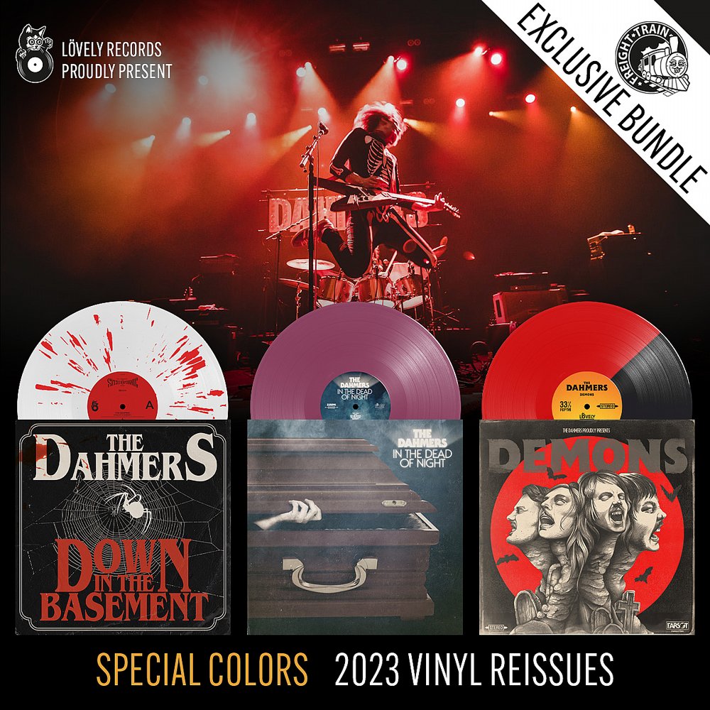 The Dahmers - 3 x Colour Vinyl Bundle