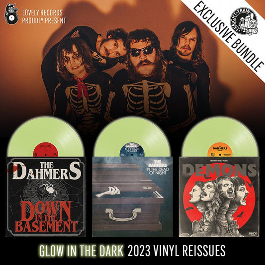 The Dahmers - 3 x Glow-In-The-Dark Vinyl Bundle