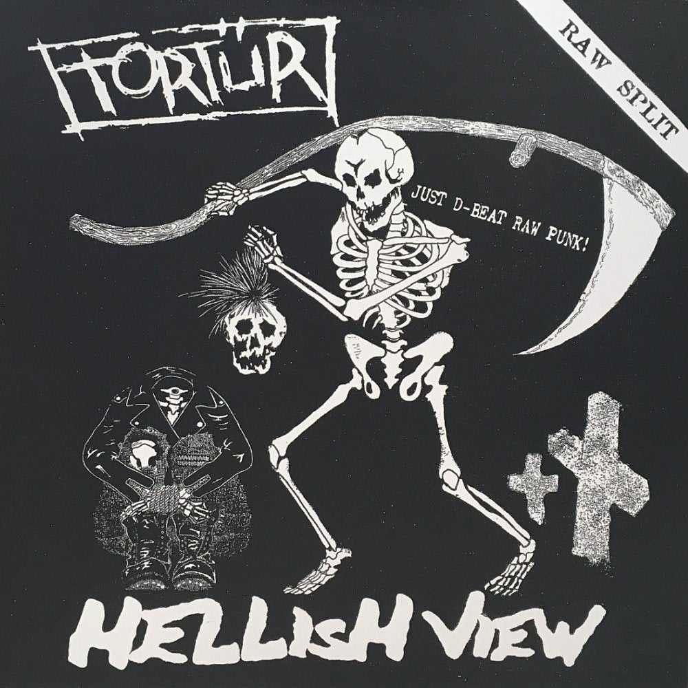 Tortür / Hellish View Raw Split LP
