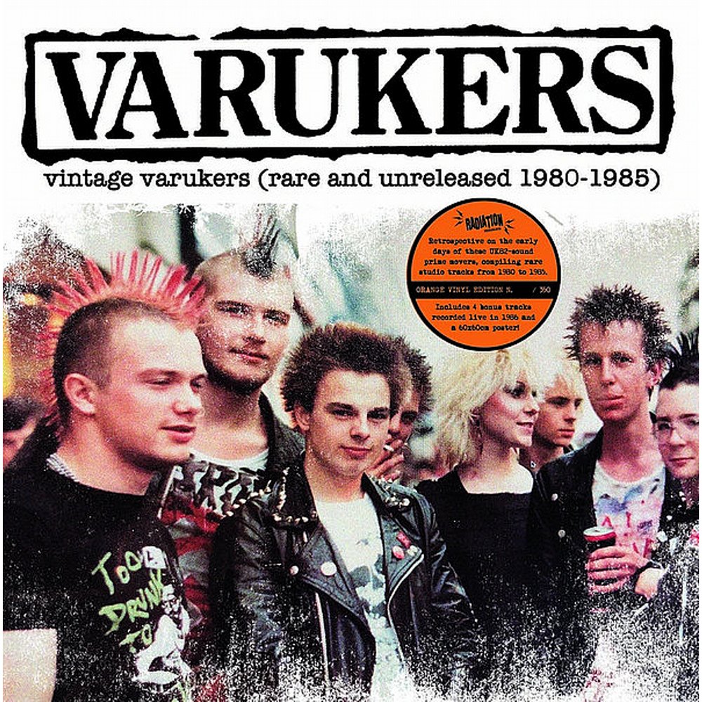 Varukers - Vintage Varukers (rare and unreleased 1980-1985) LP