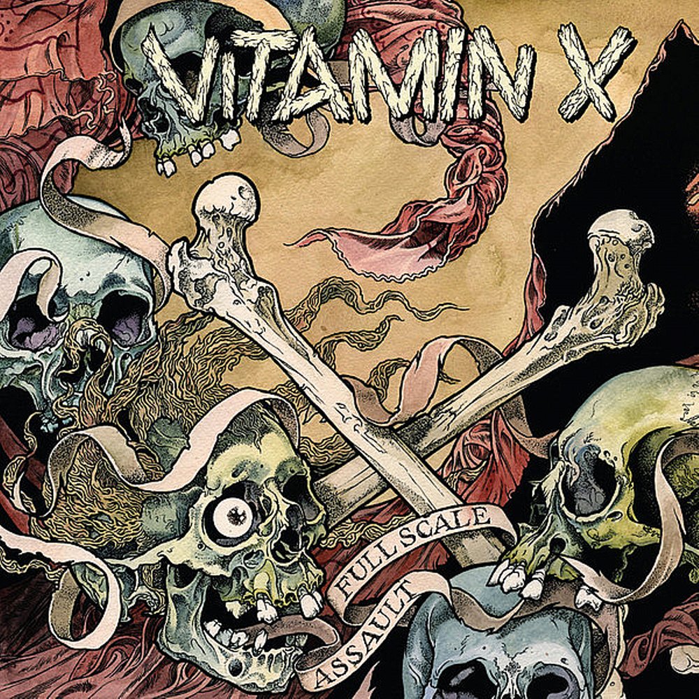 Vitamin X - Full Scale Assault LP Blue
